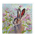 Card Spring Hare Art Card